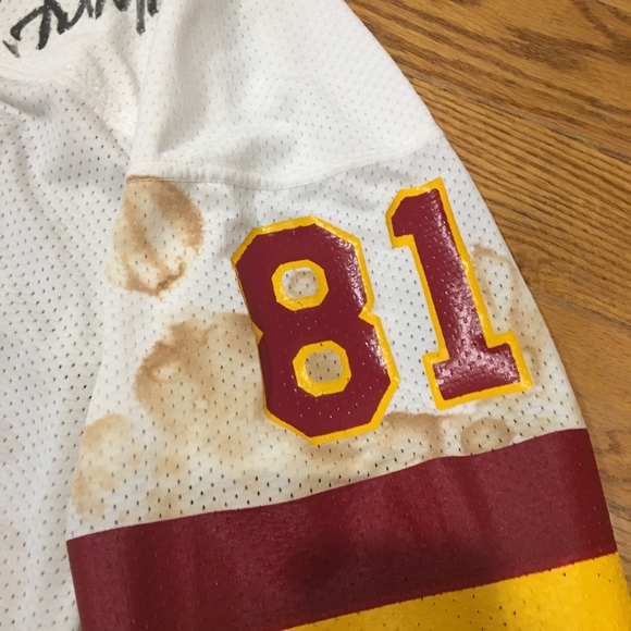Vintage Redskins Signed Art Monk Jersey by Russell - Picture 6 of 8